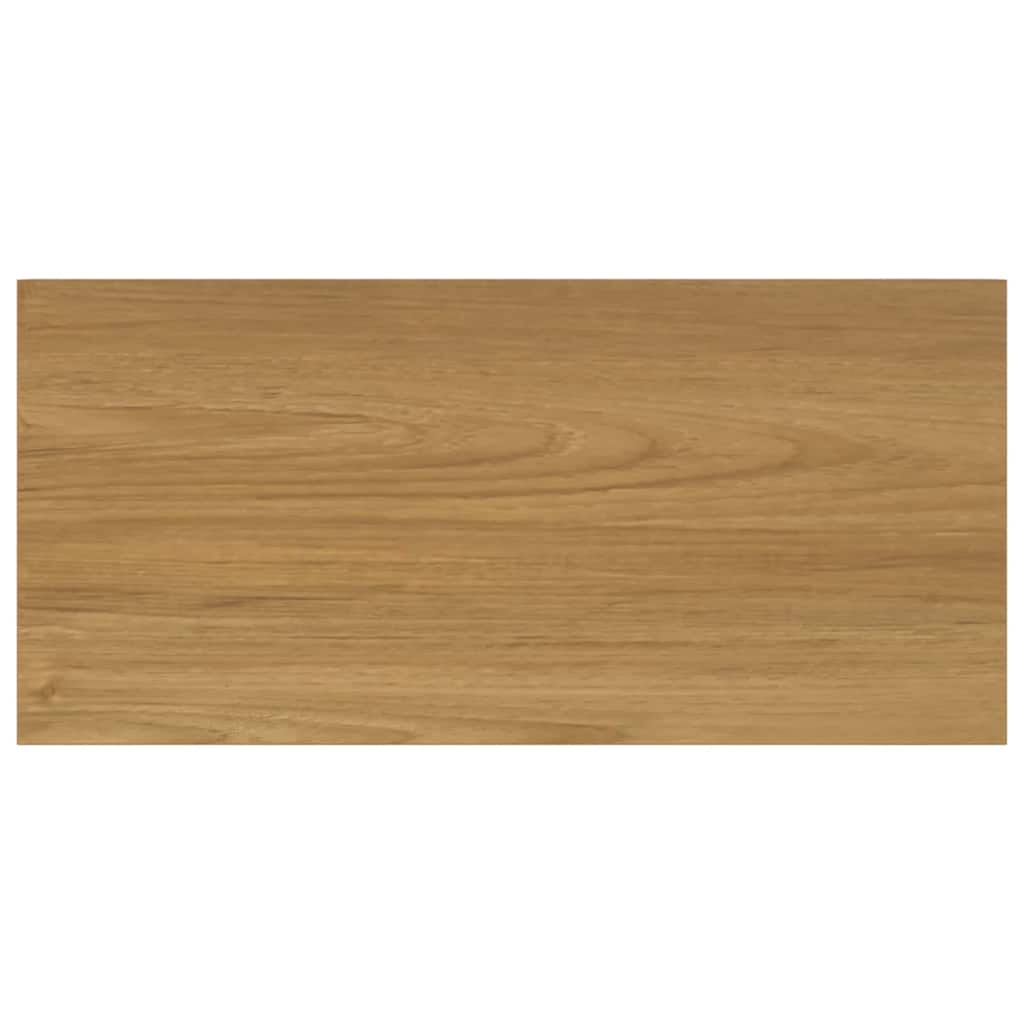 Scaffale da parete 2 pz Marrone 40 x 23,5 x 3,8 cm