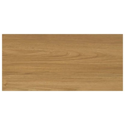 Scaffale da parete 2 pz Marrone 40 x 23,5 x 3,8 cm
