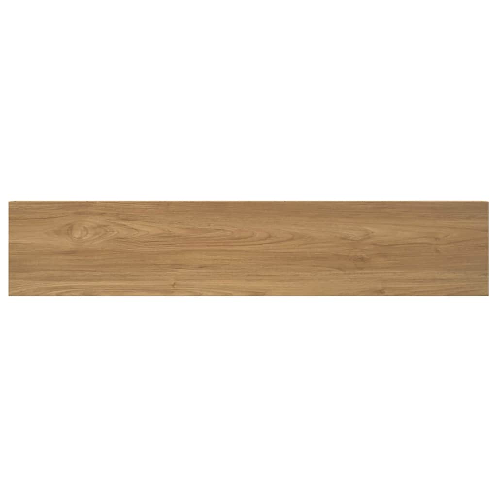 Scaffale da parete A parete 4 pz Marrone 120 x 23,5 x 3,8 cm | homemem39