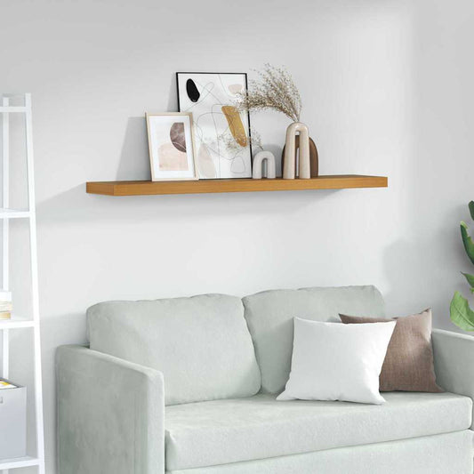 Scaffale da parete Beige 120 x 23,5 x 4 cm Legno multistrato | homemem39