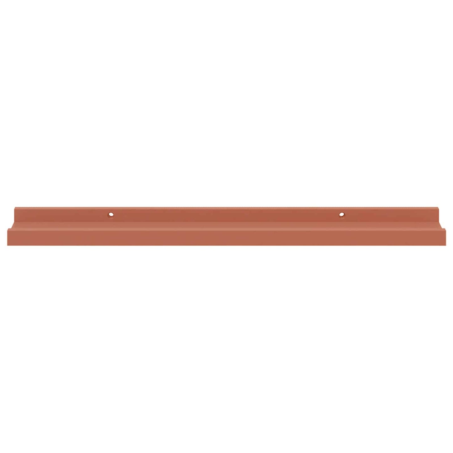 Scaffale da parete 2 pcs Rosso 60 x 9 x 3 cm Legno multistrato