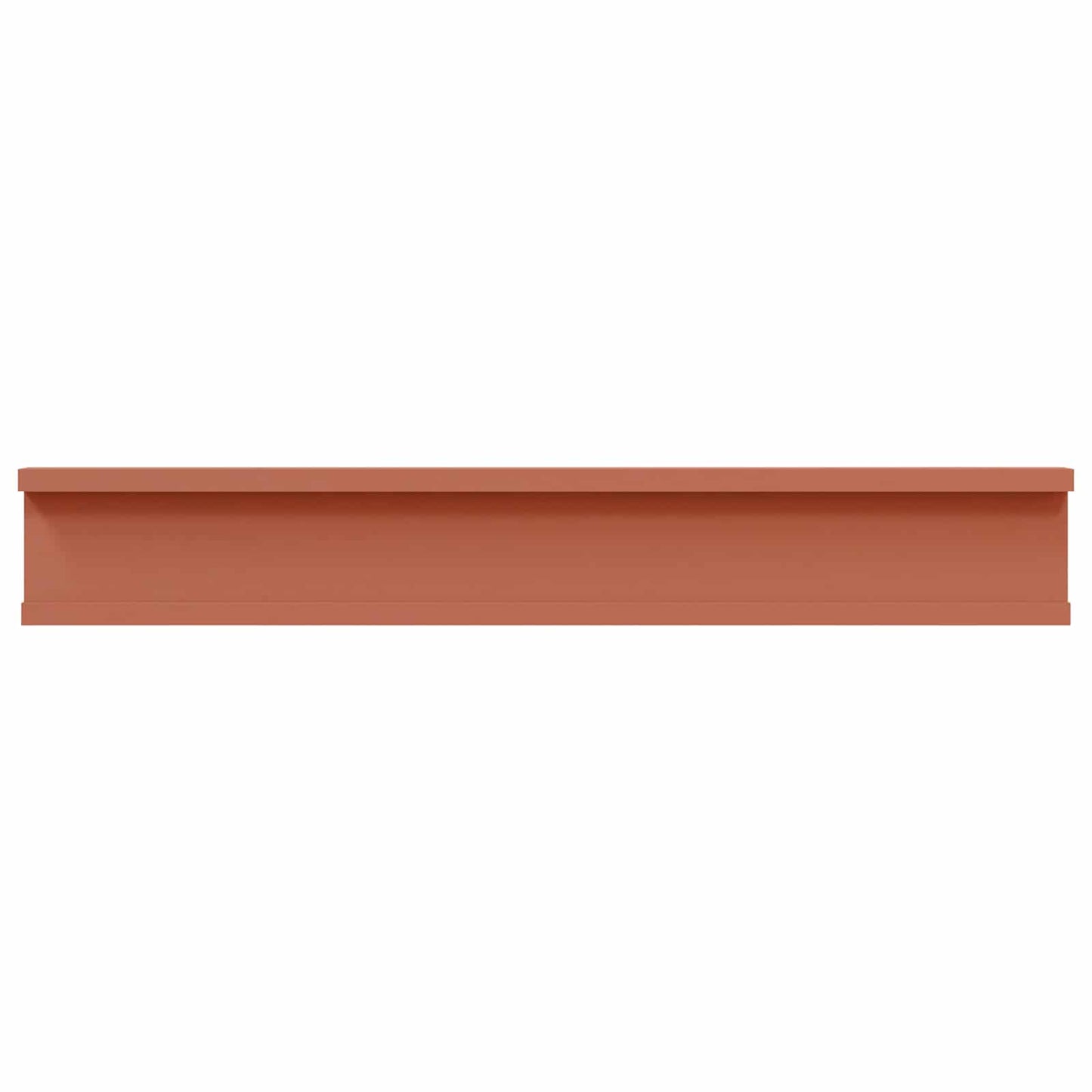 Scaffale da parete 2 pcs Rosso 60 x 9 x 3 cm Legno multistrato | homemem39