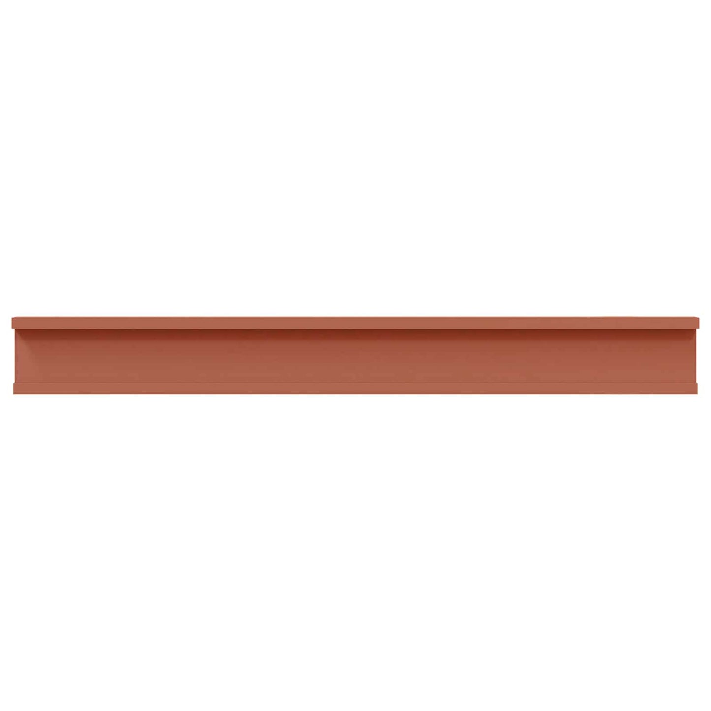 Scaffale da parete A parete 2 pcs Rosso 80 x 9 x 3 cm | homemem39