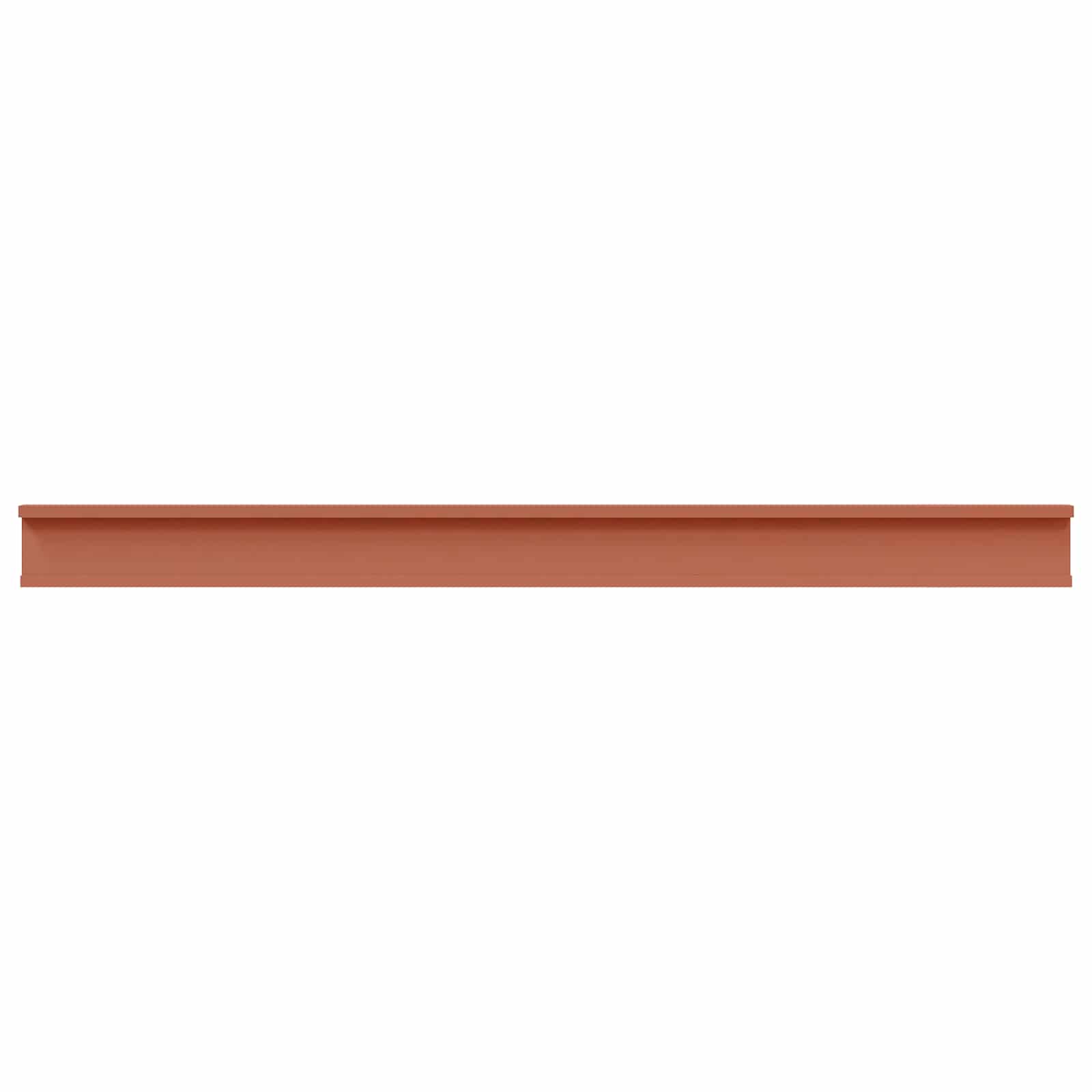 Scaffale da parete A parete 2 pcs Rosso 115 x 9 x 3 cm | homemem39