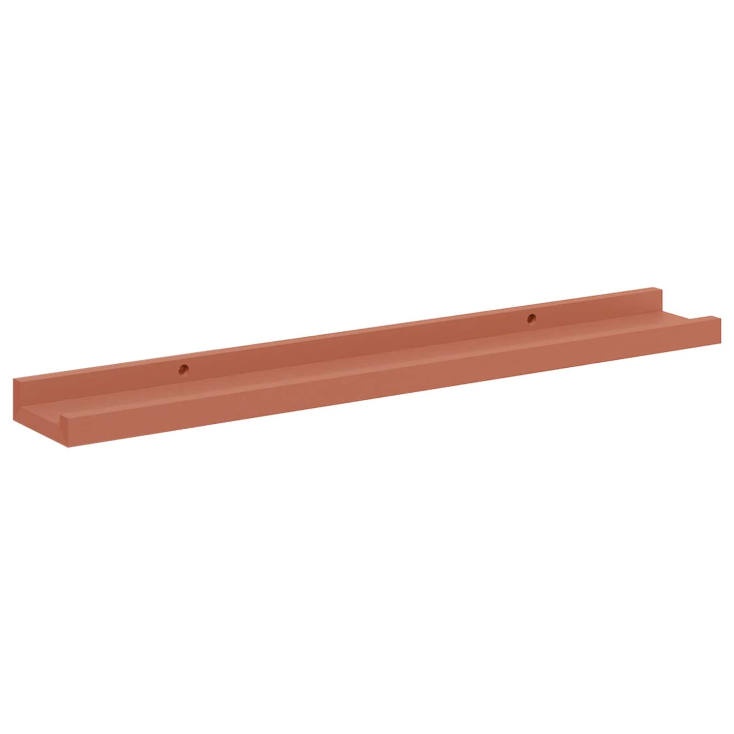 Scaffale da parete 4 pcs Rosso 60 x 9 x 3 cm Legno multistrato