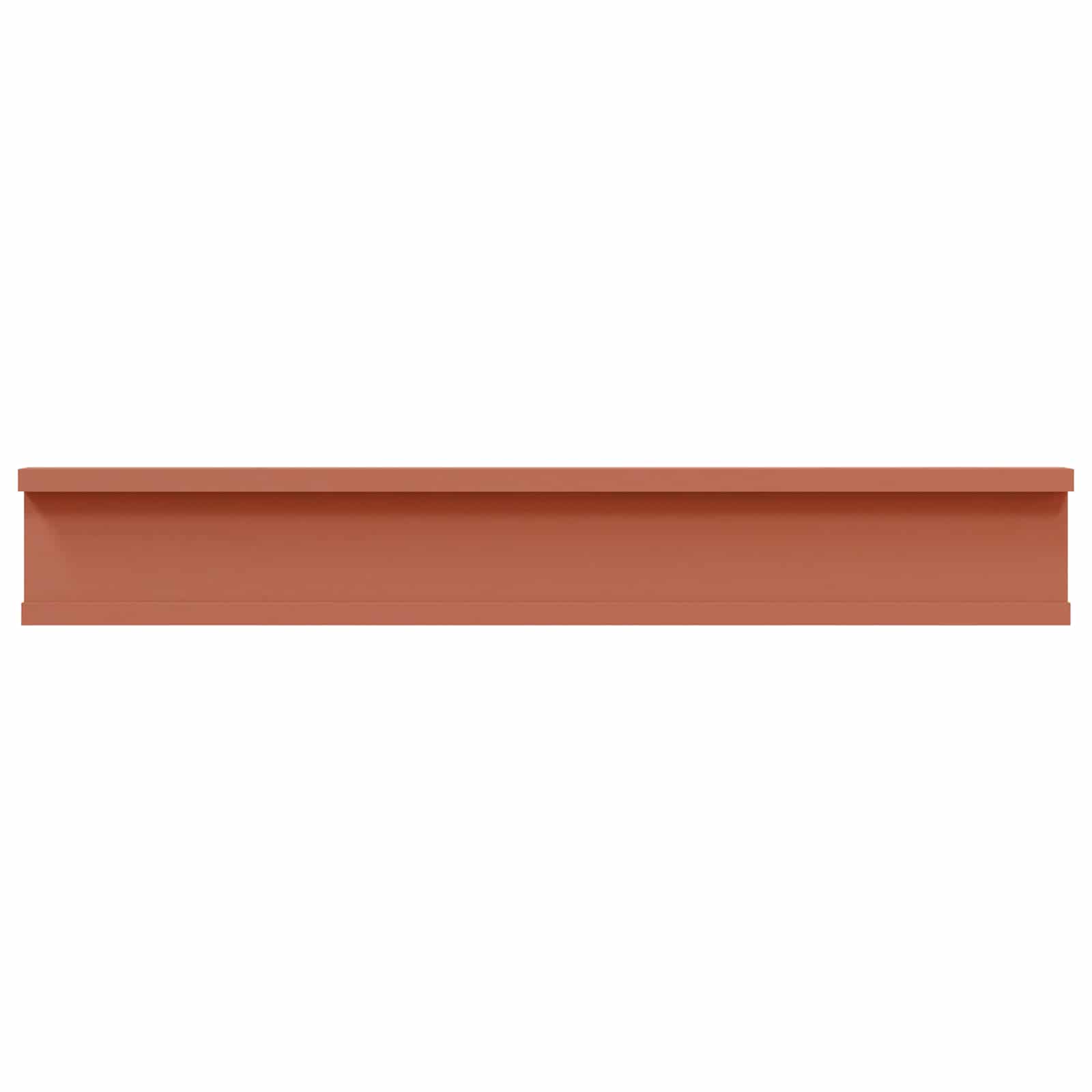 Scaffale da parete A parete 4 pcs Rosso 60 x 9 x 3 cm | homemem39