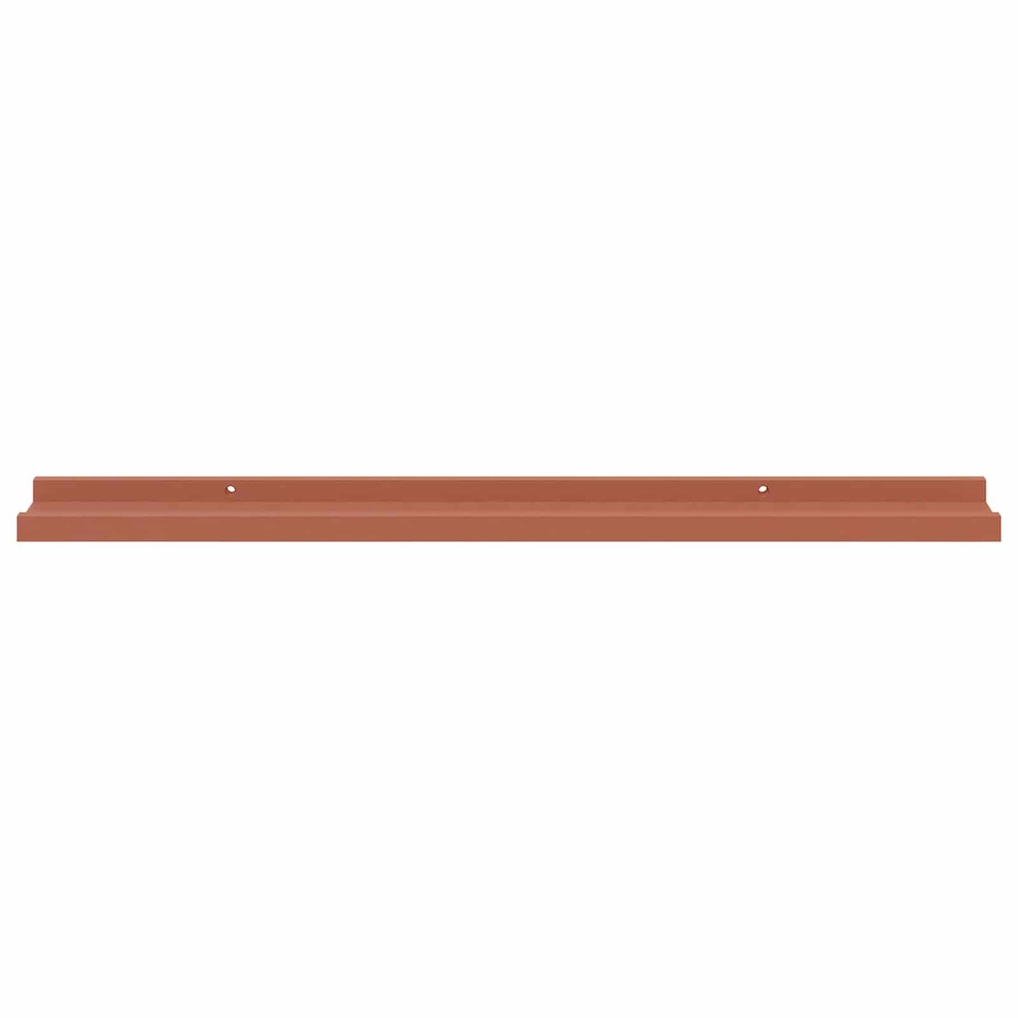Scaffale da parete 4 pcs Rosso 80 x 9 x 3 cm Legno multistrato