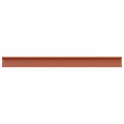 Scaffale da parete 4 pcs Rosso 100 x 9 x 3 cm Legno multistrato