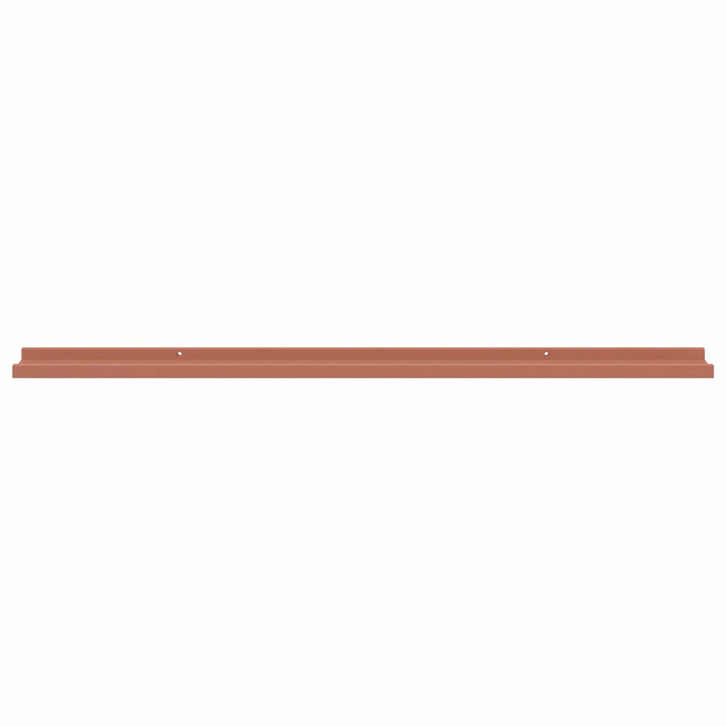 Scaffale da parete 4 pcs Rosso 115 x 9 x 3 cm Legno multistrato
