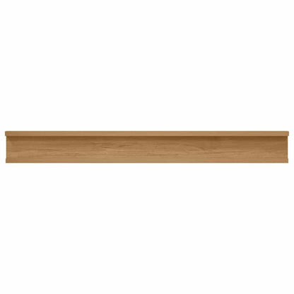 Scaffale da parete A parete 2 pcs Marrone 80 x 9 x 3 cm | homemem39