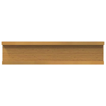 Scaffale da parete A parete 2 pcs Beige 40 x 9 x 3 cm | homemem39