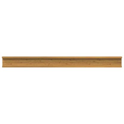 Scaffale da parete A parete 2 pcs Beige 100 x 9 x 3 cm | homemem39