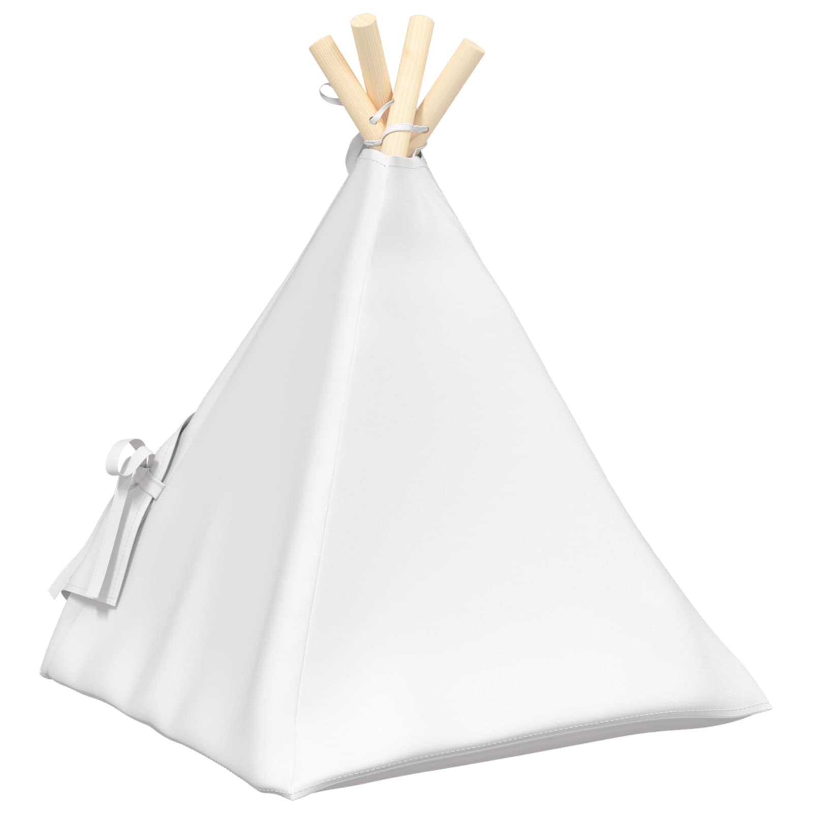 Tenda per animali con cuscino Bianco 40 x 40 x 50 cm Poliestere | homemem39