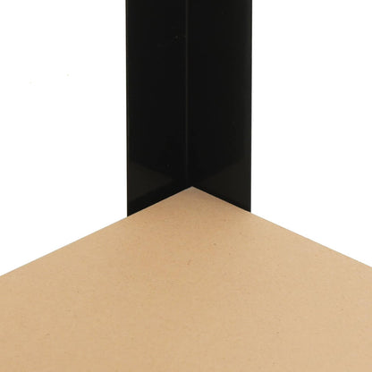 Banco da lavoro con lo scaffale Nero 81 x 41 x 91 cm | homemem39