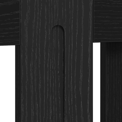 Copertura per radiatori Rovere Nero 172 x 19 x 81,5 cm | homemem39