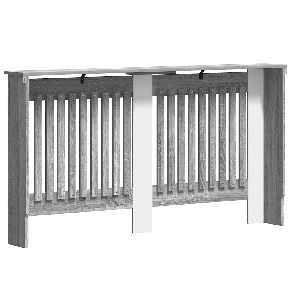 Copertura per radiatori Grigio Sonoma 152 x 19 x 81,5 cm | homemem39