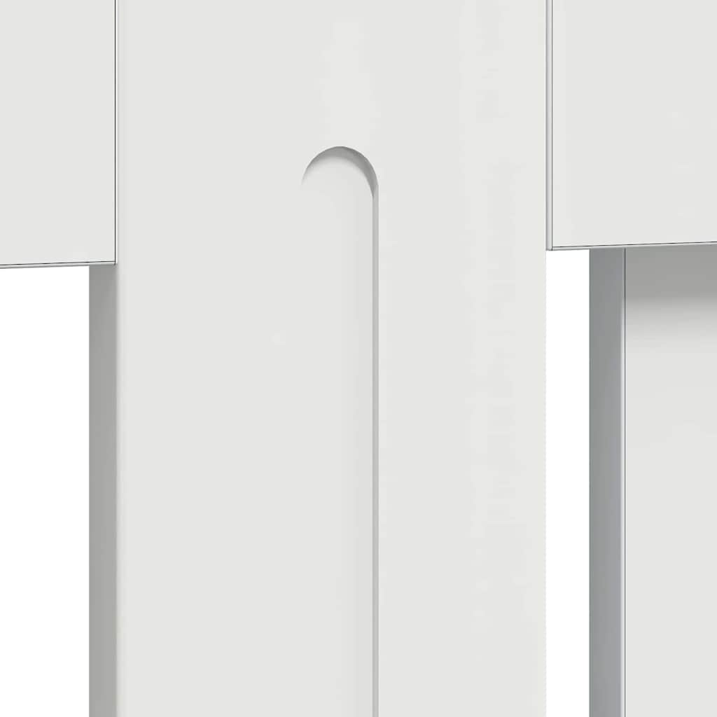 Copertura per radiatori Bianco Lucido 152 x 19 x 81,5 cm | homemem39