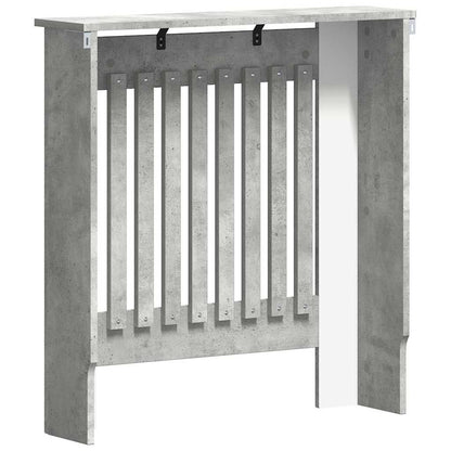 Copertura per radiatori Grigio cemento 78 x 19 x 81,5 cm | homemem39