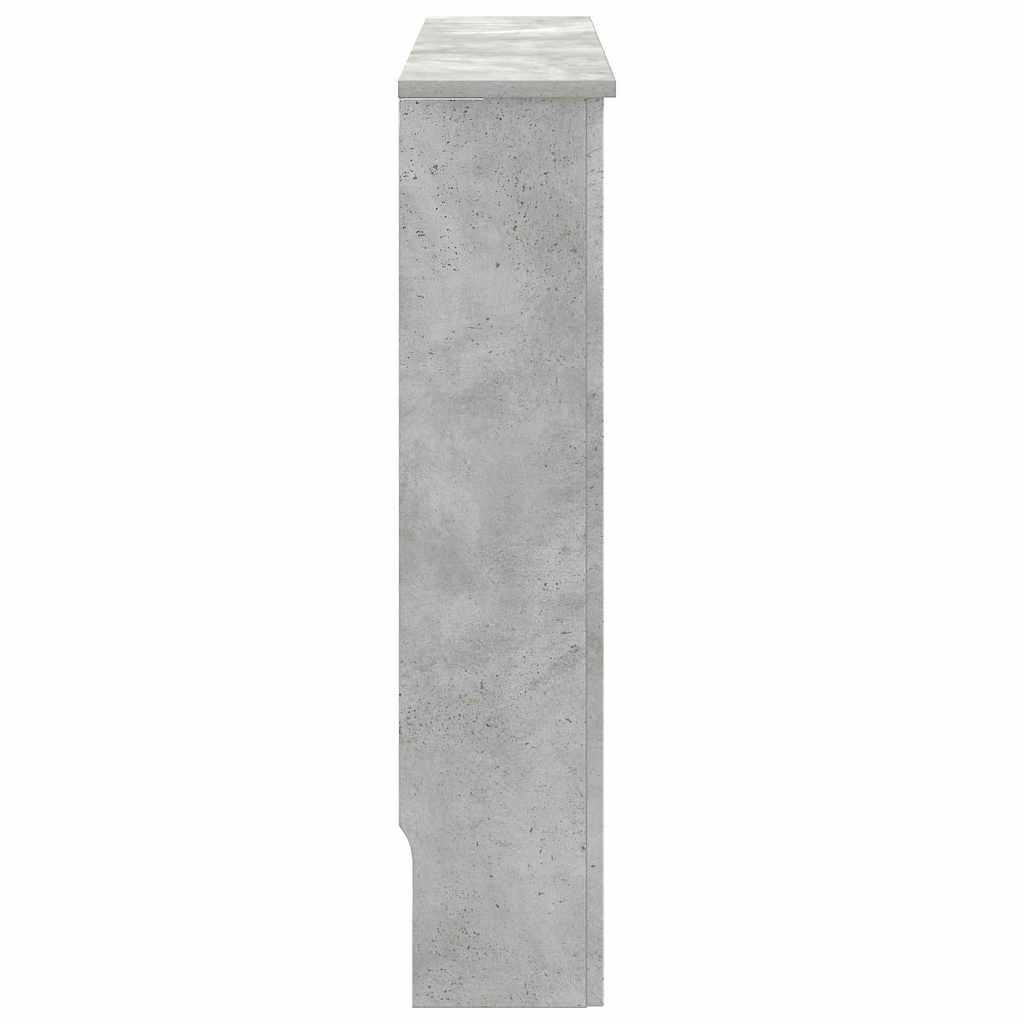 Copertura per radiatori Grigio cemento 78 x 19 x 81,5 cm | homemem39