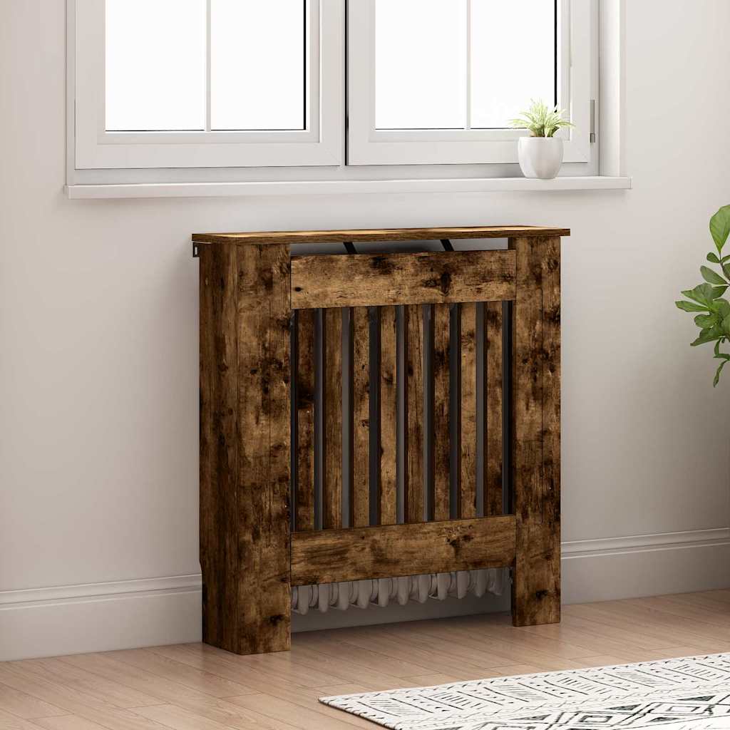 Copertura per radiatori Rovere fumé 78 x 19 x 81,5 cm | homemem39