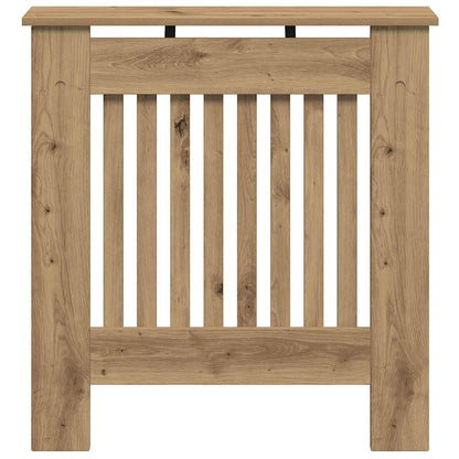 Copertura per radiatori Rovere artigianale 78 x 19 x 81,5 cm
