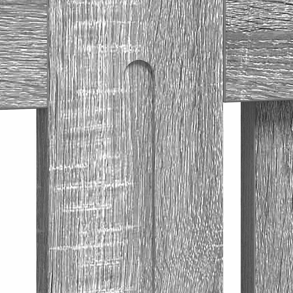 Copertura per radiatori Grigio Sonoma 112 x 19 x 81,5 cm