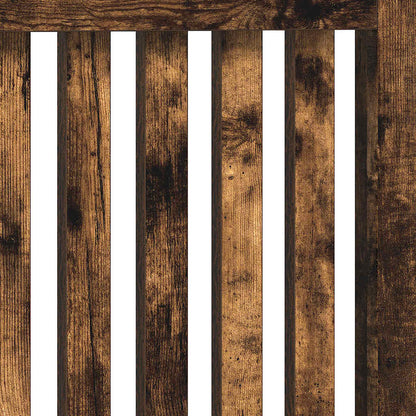 Copertura per radiatori Rovere fumé 112 x 19 x 81,5 cm