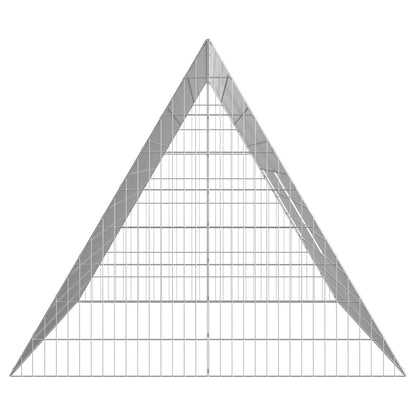 Gabbia per Conigli Argento 215 x 100 x 85 cm Acciaio zincato | homemem39