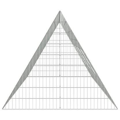 Gabbia per Conigli Argento 430 x 100 x 85 cm Acciaio zincato | homemem39