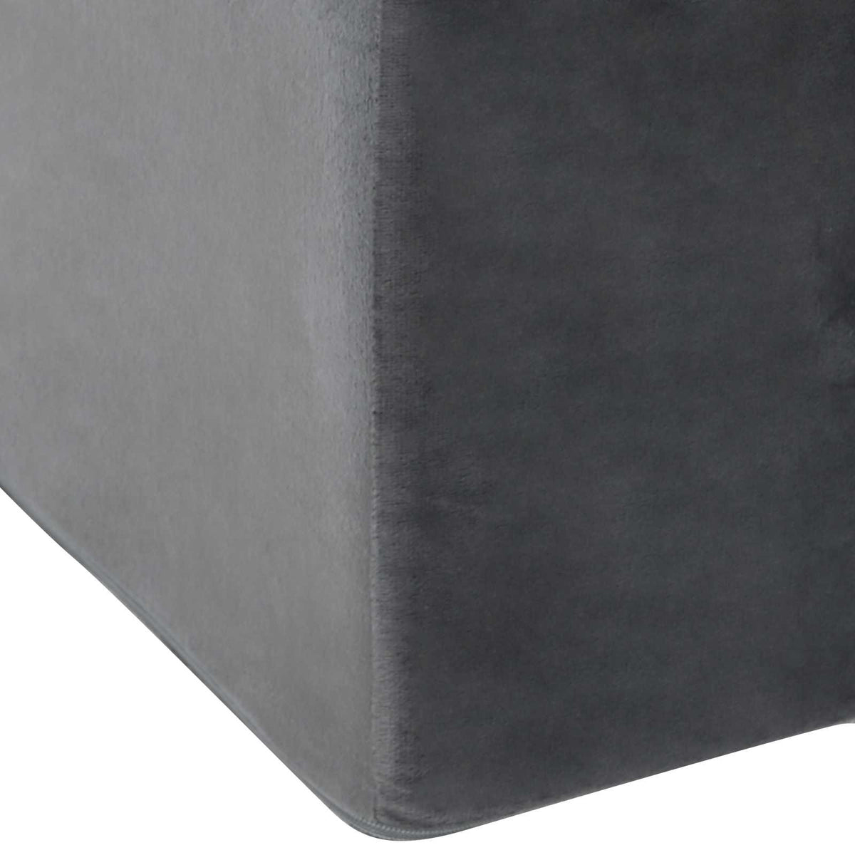 Cuscino per Gambe 68 x 41 x 24 cm Schiuma PU Grigio | homemem39