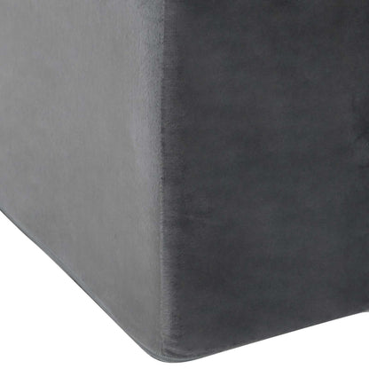 Cuscino per Gambe 68 x 41 x 24 cm Schiuma PU Grigio | homemem39