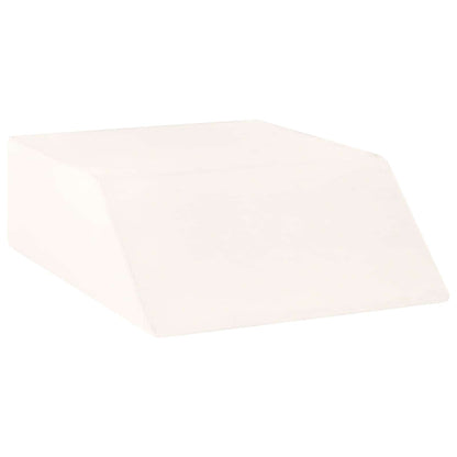 Cuscino per Gambe Bianco 63 x 52 x 19,5 cm Schiuma PU | homemem39