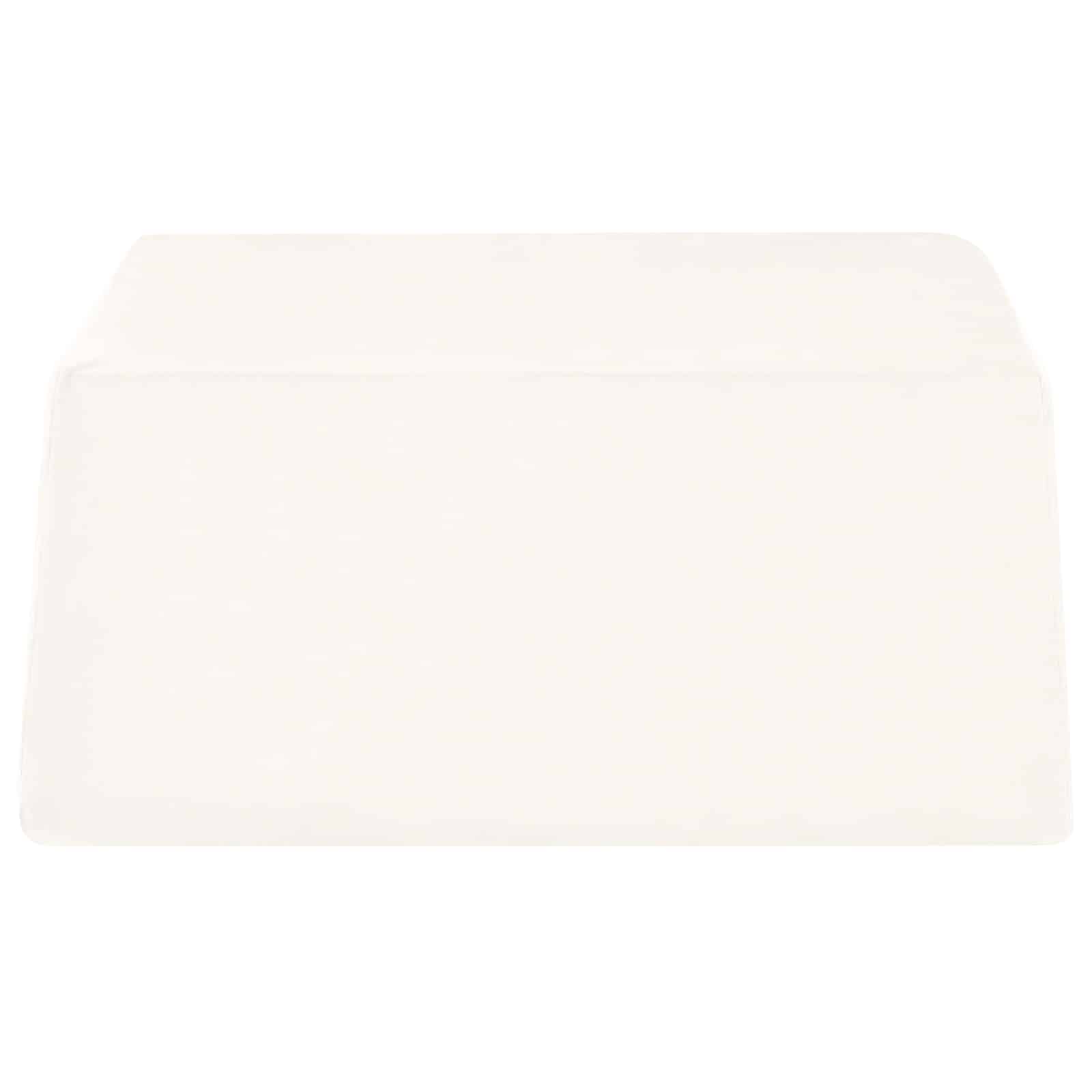 Cuscino per Gambe Bianco 63 x 52 x 19,5 cm Schiuma PU | homemem39