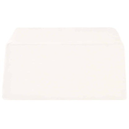 Cuscino per Gambe Bianco 63 x 52 x 19,5 cm Schiuma PU | homemem39