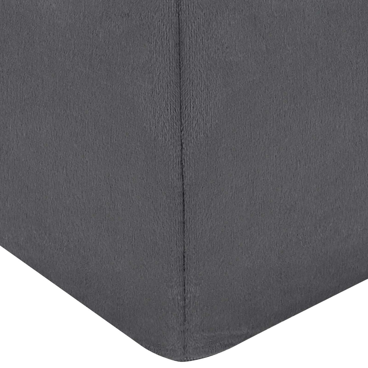 Cuscino per Gambe Tinta unita Grigio 63 x 52 x 19 cm Schiuma PU | homemem39