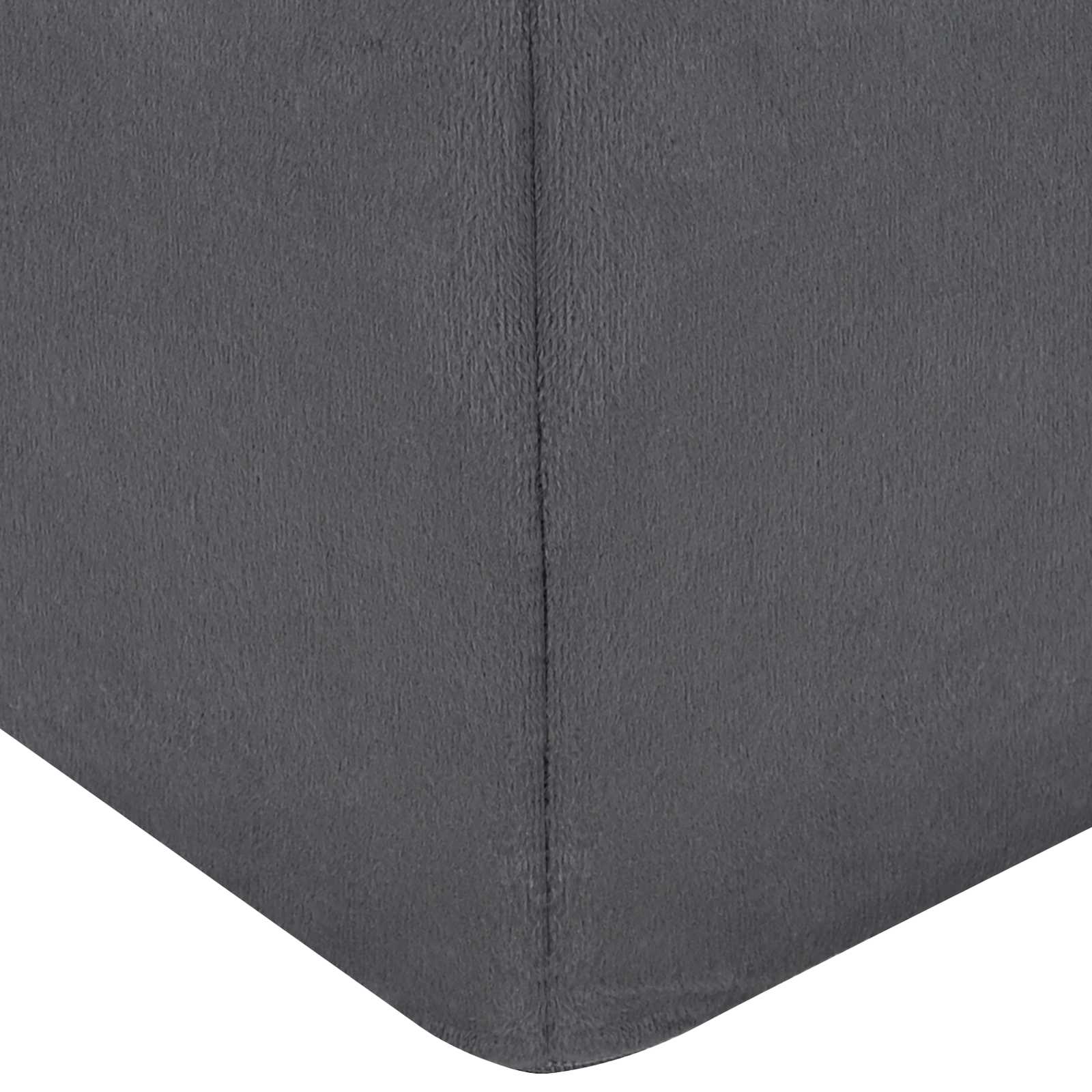 Cuscino per Gambe Tinta unita Grigio 63 x 52 x 19 cm Schiuma PU | homemem39