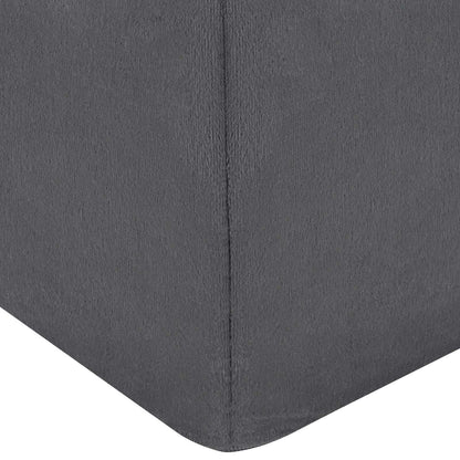 Cuscino per Gambe Tinta unita Grigio 63 x 52 x 19 cm Schiuma PU | homemem39