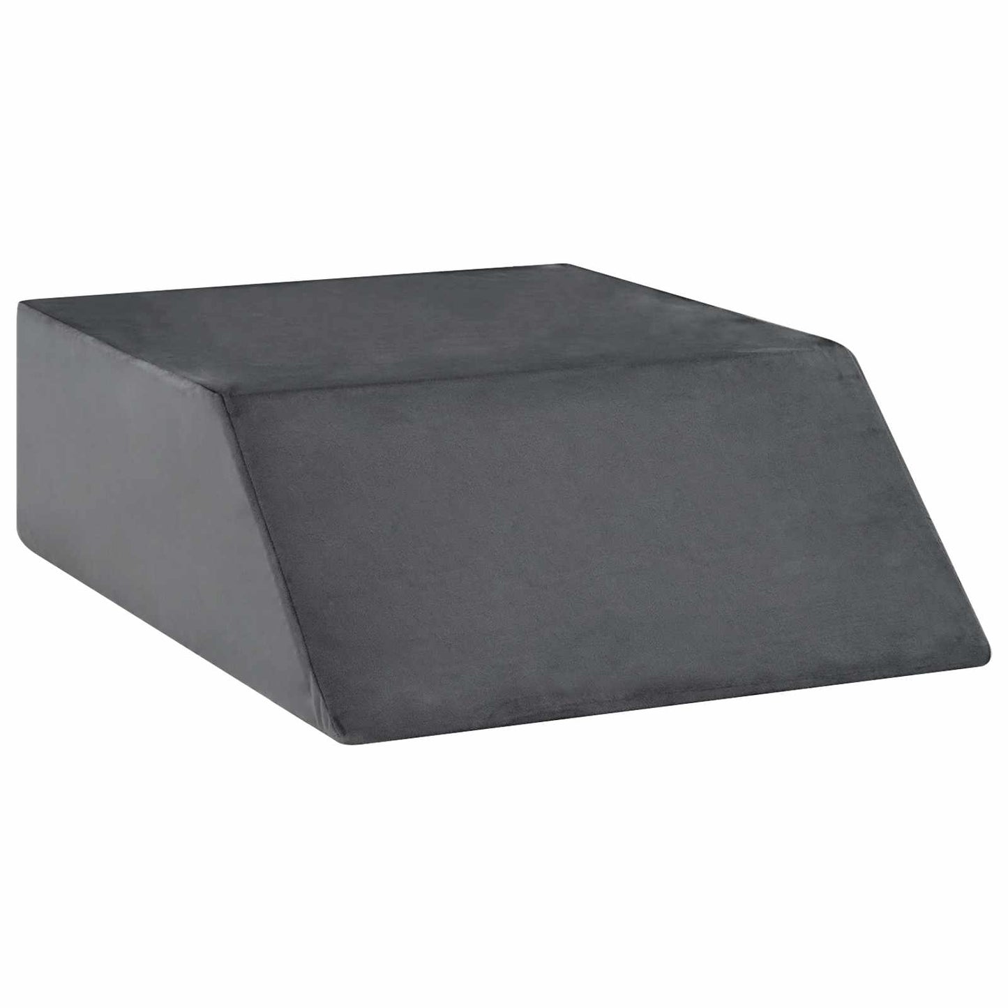 Cuscino per Gambe Tinta unita Grigio 63 x 52 x 19 cm Schiuma PU | homemem39