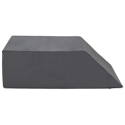 Cuscino per Gambe Tinta unita Grigio 63 x 52 x 19 cm Schiuma PU | homemem39