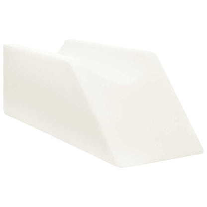 Cuscino per Gambe 68 x 25 x 21,5 cm Duro Schiuma PU Grigio | homemem39