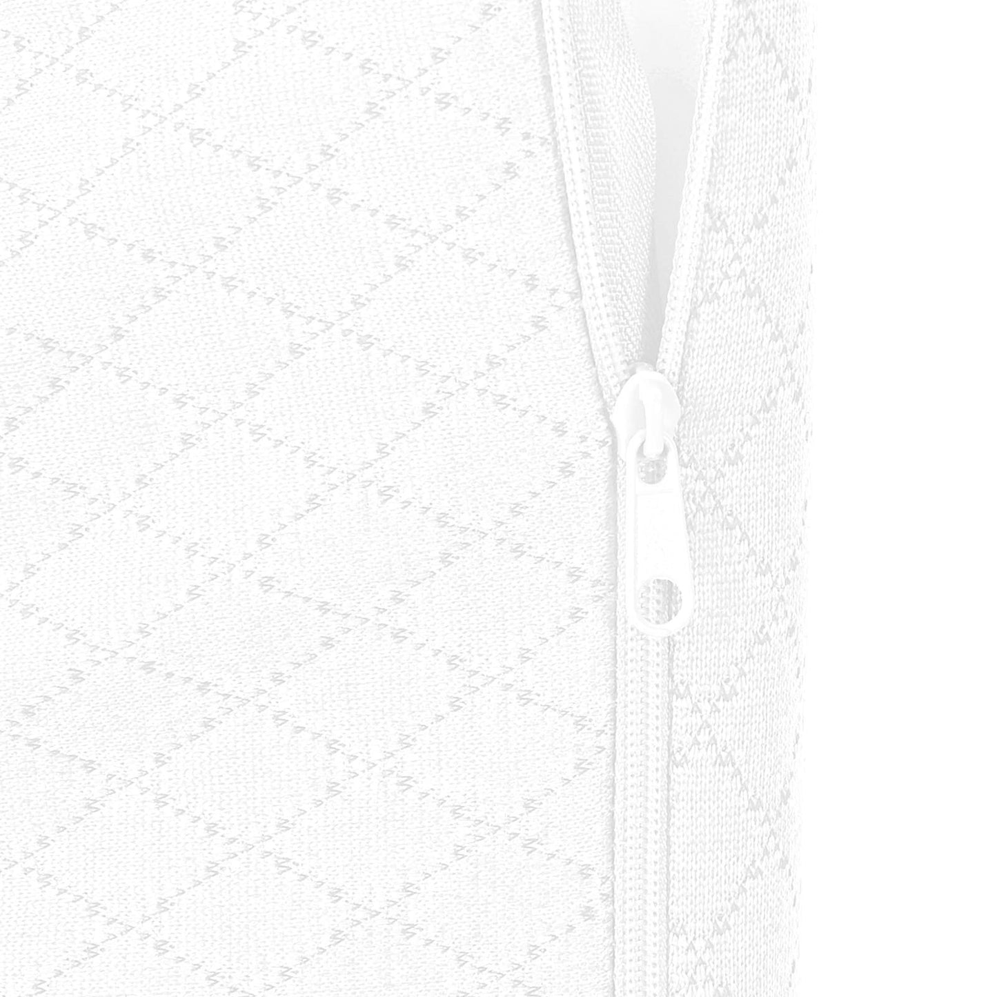 Cuscino per Gambe Bianco 60 x 50 x 30 cm Schiuma Memory | homemem39