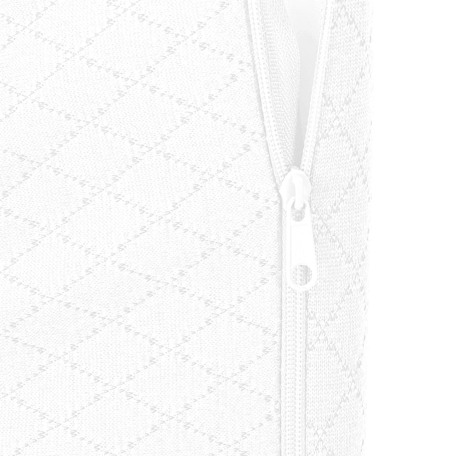 Cuscino per Gambe Bianco 60 x 50 x 30 cm Schiuma Memory | homemem39