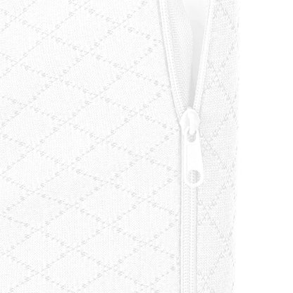 Cuscino per Gambe Bianco 60 x 50 x 30 cm Schiuma Memory | homemem39