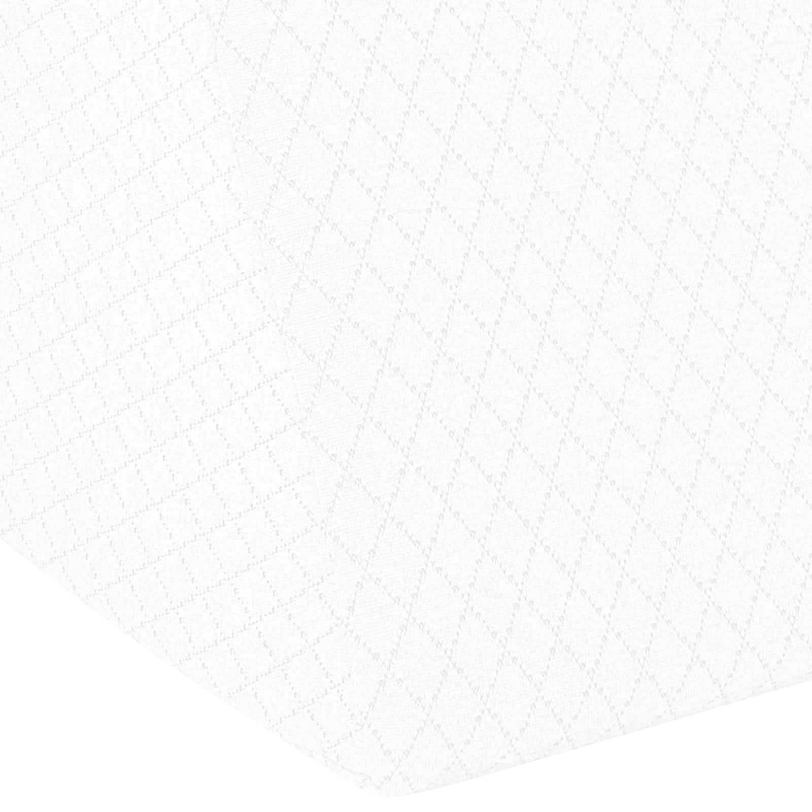 Cuscino per Gambe Bianco 60 x 50 x 30 cm Schiuma Memory | homemem39