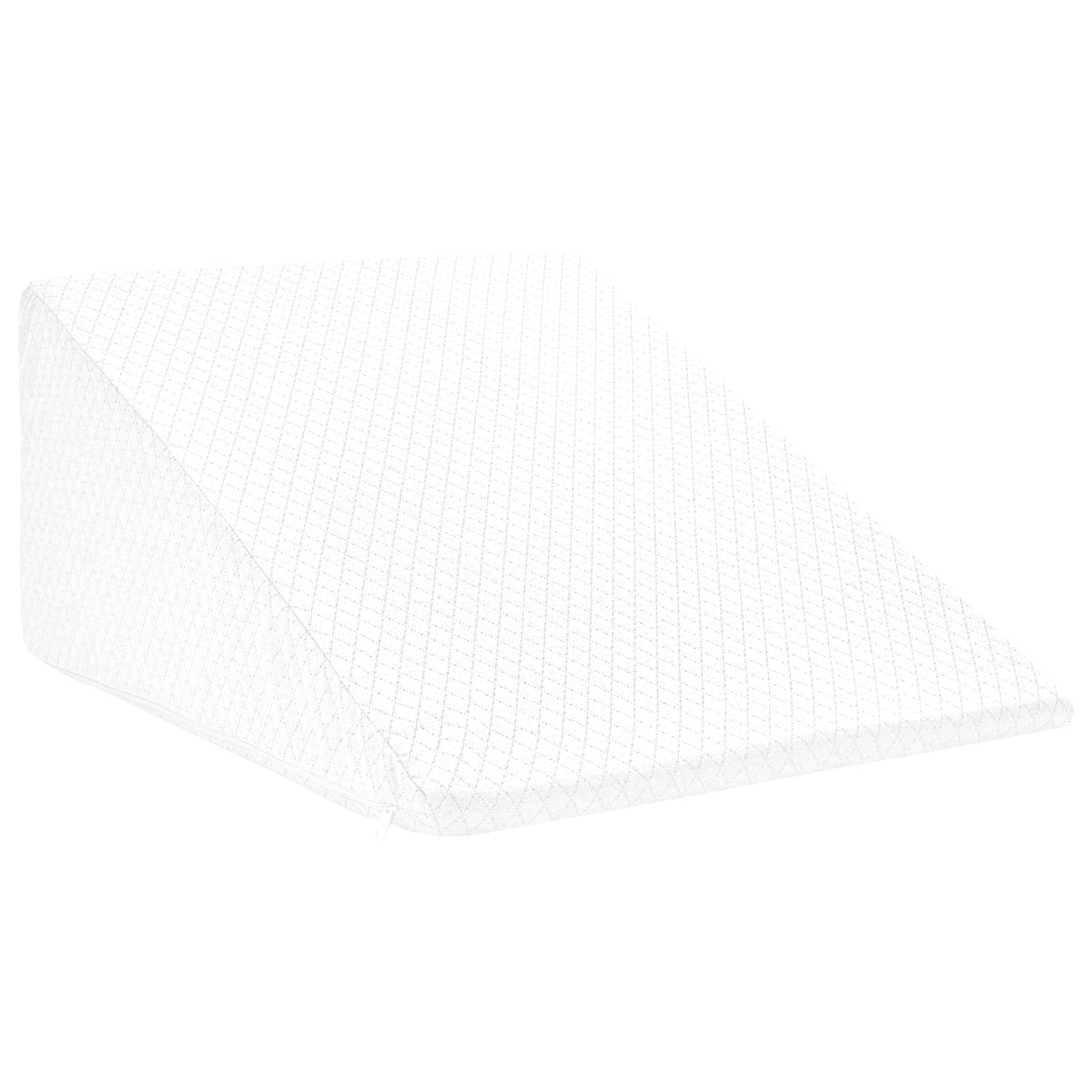 Cuscino per Gambe Bianco 60 x 50 x 30 cm Schiuma Memory | homemem39