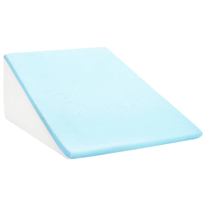 Cuscino per Gambe Bianco 60 x 50 x 30 cm Schiuma Memory | homemem39