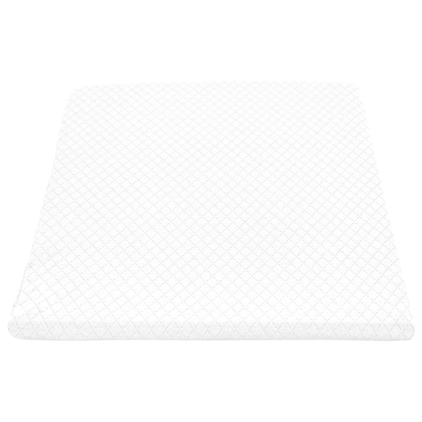 Cuscino per Gambe Bianco 60 x 50 x 30 cm Schiuma Memory | homemem39