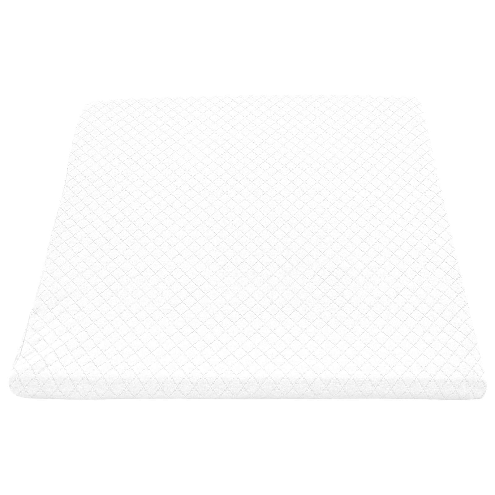 Cuscino per Gambe Bianco 60 x 50 x 30 cm Schiuma Memory | homemem39