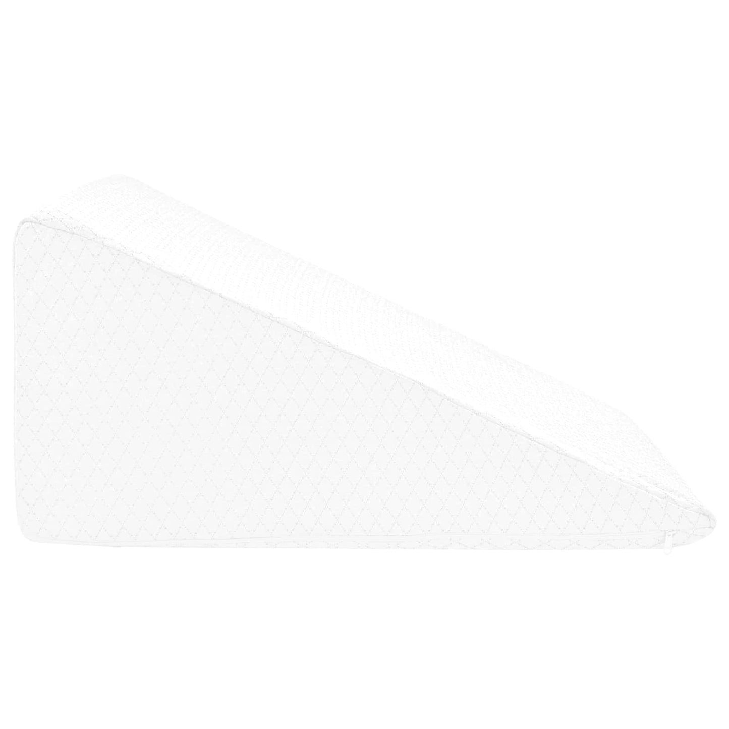 Cuscino per Gambe Bianco 60 x 50 x 30 cm Schiuma Memory | homemem39