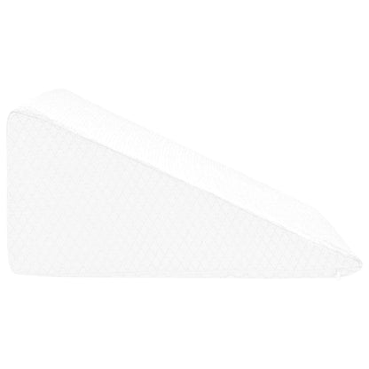 Cuscino per Gambe Bianco 60 x 50 x 30 cm Schiuma Memory | homemem39